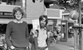 Joachim Feldmann und Michael Kofort am Erker-Stand, 1979 Joachim Feldmann und Michael Kofort am Erker-Stand