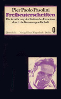 Pasolini: Freibeuterschriften