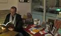 Martin Brinkmann und der Büchertisch Martin Brinkmann, Büchertisch