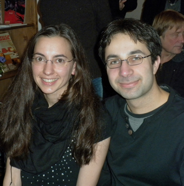 Carola Gruber und Seth, im Hintergrund Reinhard Ammer Carola Gruber, Seth, Reinhard Ammer