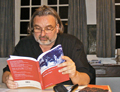 Andreas Heckmann moderierte den Abend und las 'Nordseeringe' und 'Der Hase Heidi' Andreas Heckmann