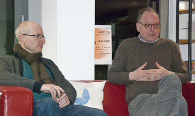 Jürgen Gunia und Joachim Feldmann. Foto: Michael Kofort Jürgen Gunia und Joachim Feldmann
