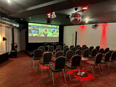 Das Studio ACUD der Lettrétage, Lichtprobe Studio ACUD